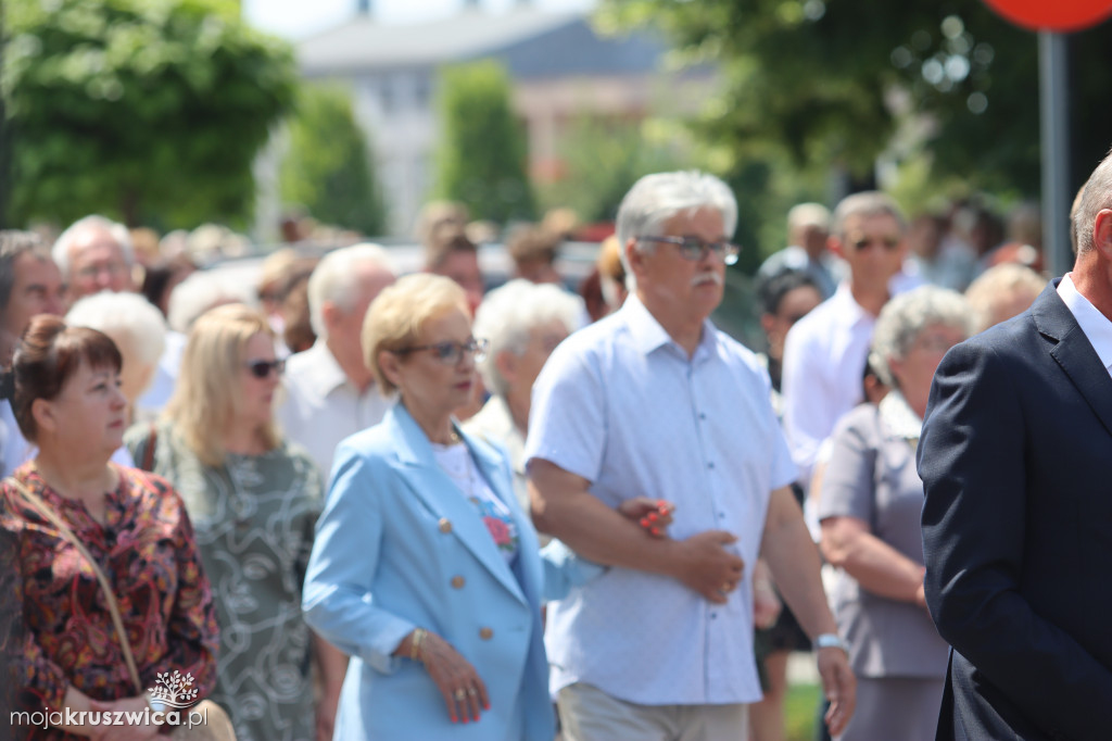Procesja Bożego Ciała w parafii św. Teresy od Dzieciątka Jezus
