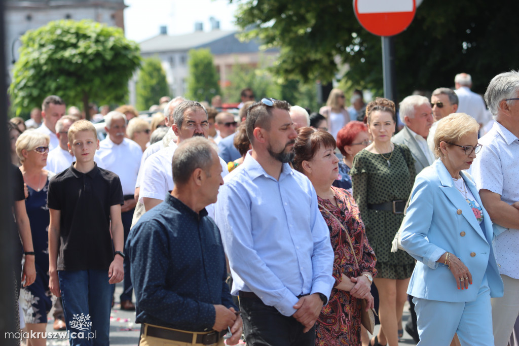 Procesja Bożego Ciała w parafii św. Teresy od Dzieciątka Jezus