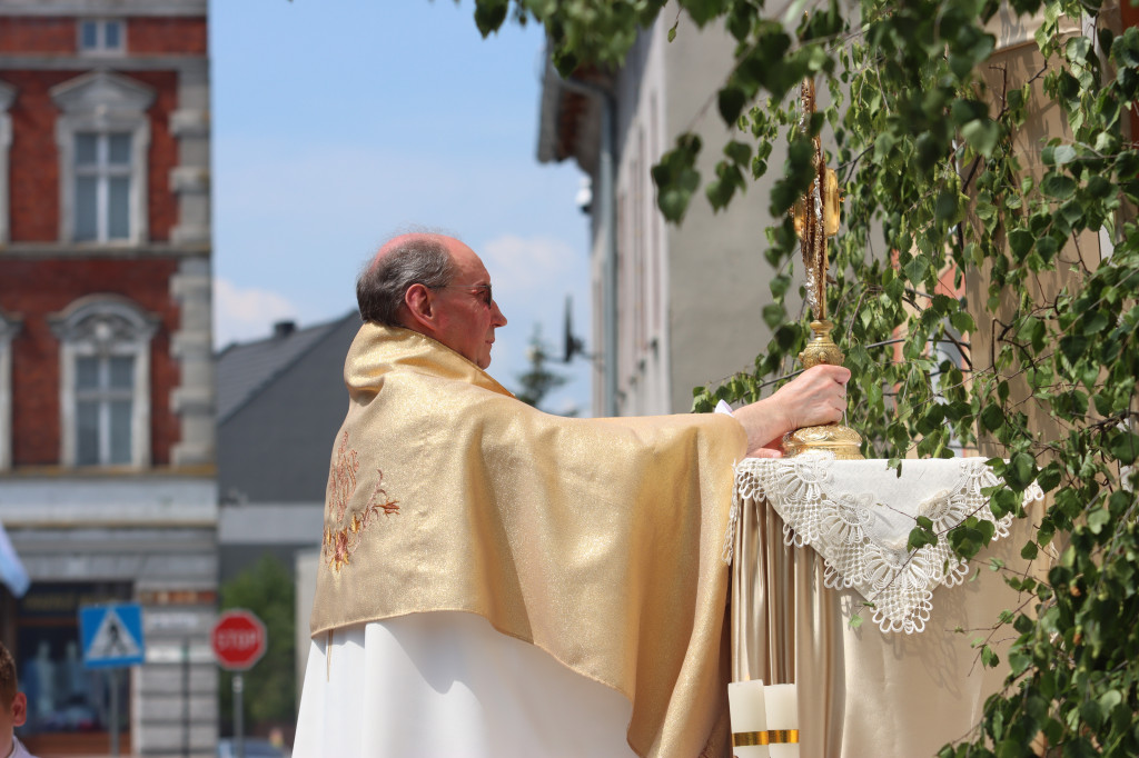 Procesja Bożego Ciała w parafii św. Teresy od Dzieciątka Jezus