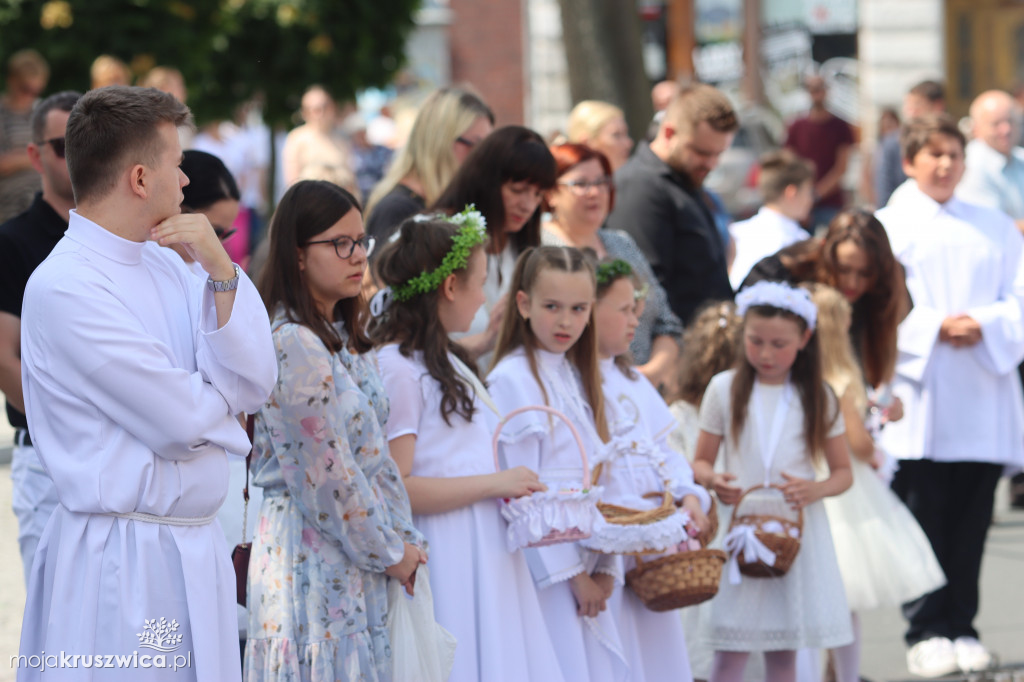 Procesja Bożego Ciała w parafii św. Teresy od Dzieciątka Jezus