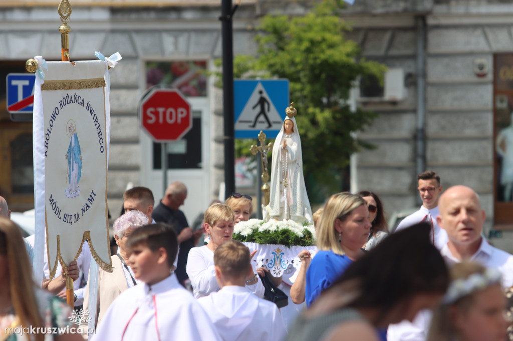 Procesja Bożego Ciała w parafii św. Teresy od Dzieciątka Jezus