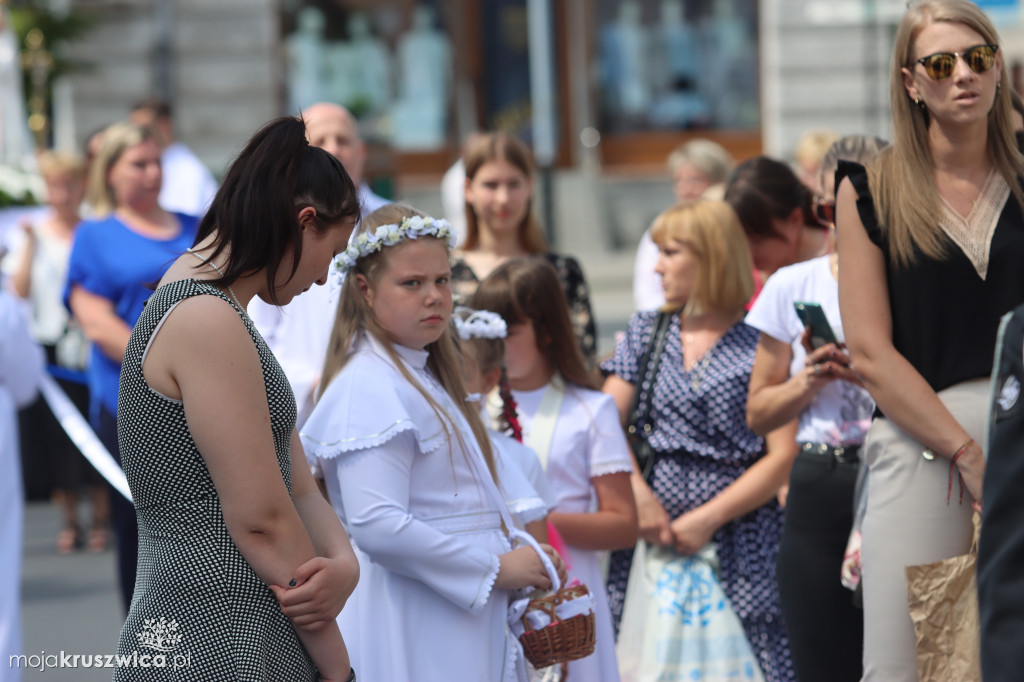 Procesja Bożego Ciała w parafii św. Teresy od Dzieciątka Jezus