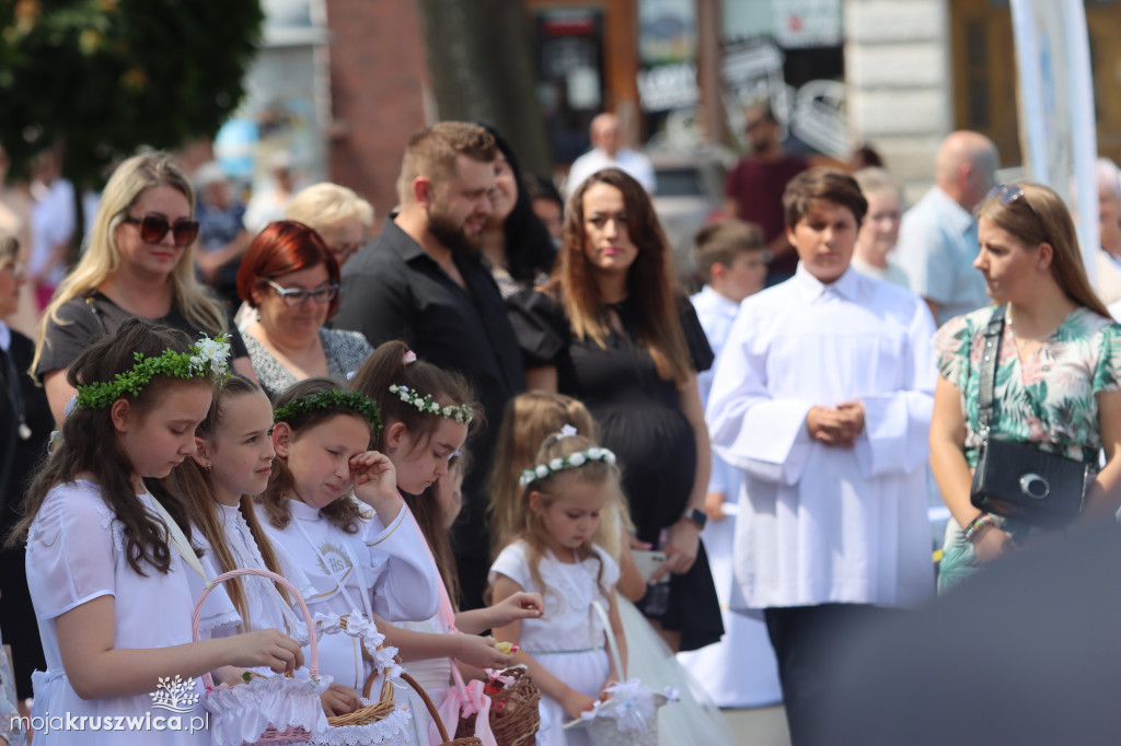 Procesja Bożego Ciała w parafii św. Teresy od Dzieciątka Jezus