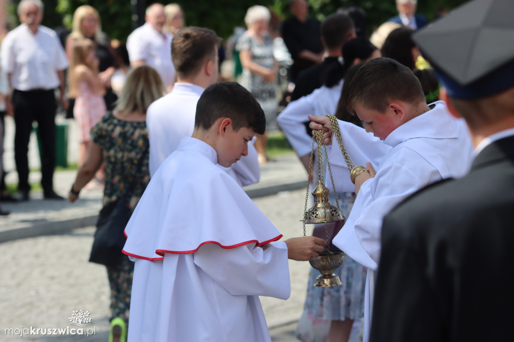 Procesja Bożego Ciała w parafii św. Teresy od Dzieciątka Jezus