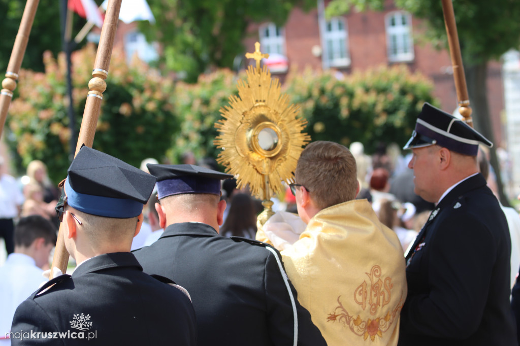 Procesja Bożego Ciała w parafii św. Teresy od Dzieciątka Jezus