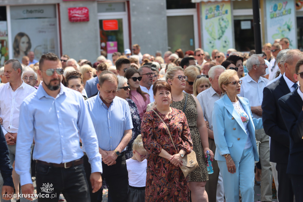 Procesja Bożego Ciała w parafii św. Teresy od Dzieciątka Jezus