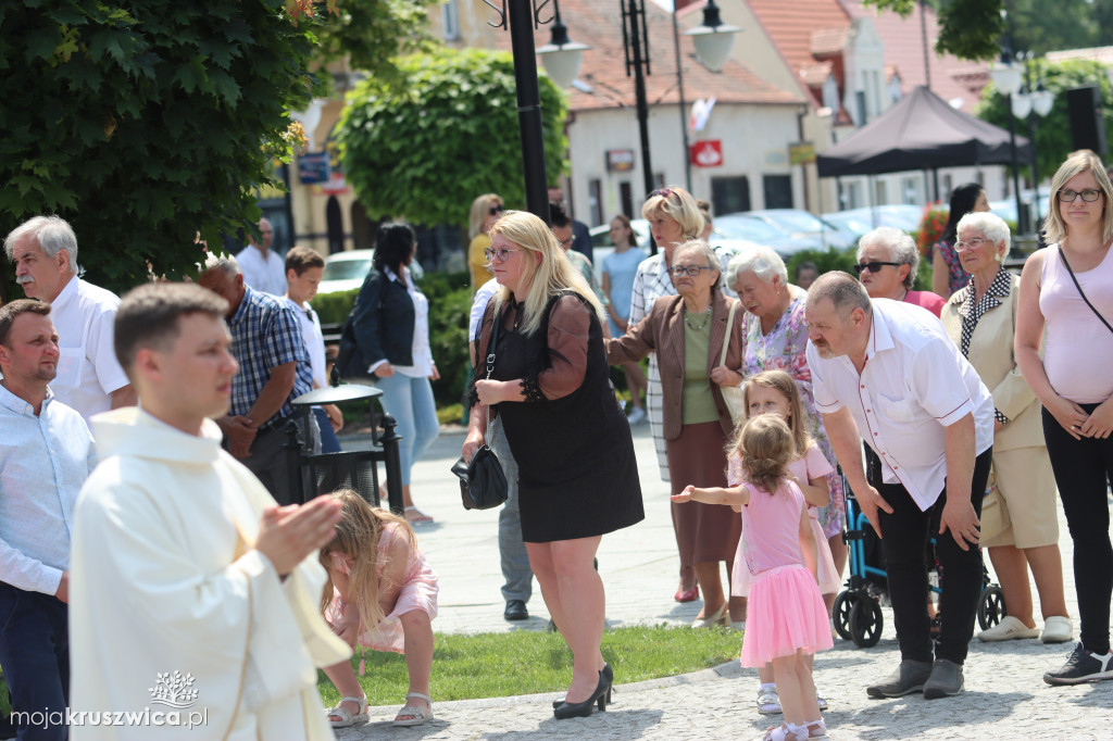 Procesja Bożego Ciała w parafii św. Teresy od Dzieciątka Jezus