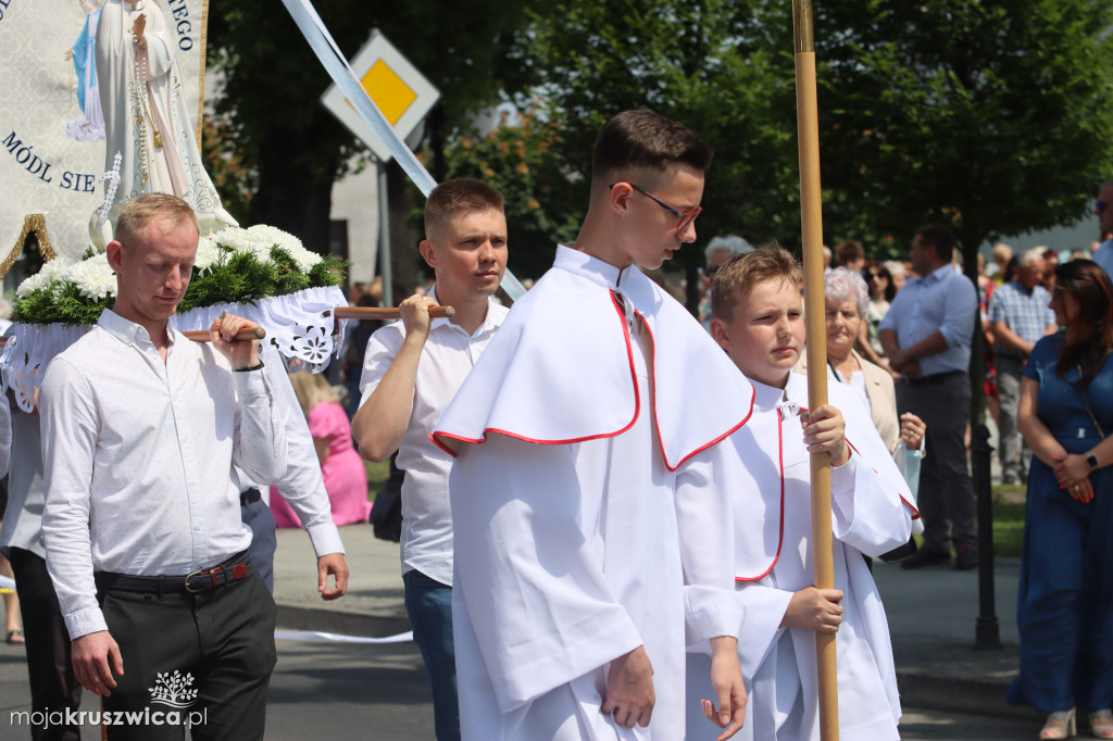 Procesja Bożego Ciała w parafii św. Teresy od Dzieciątka Jezus