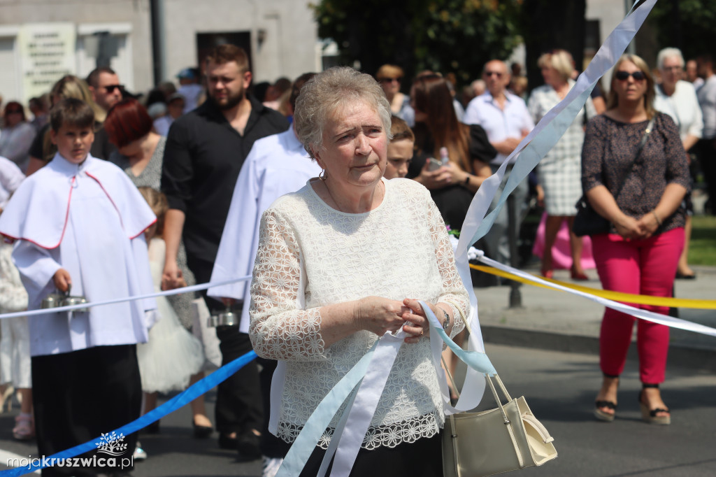 Procesja Bożego Ciała w parafii św. Teresy od Dzieciątka Jezus