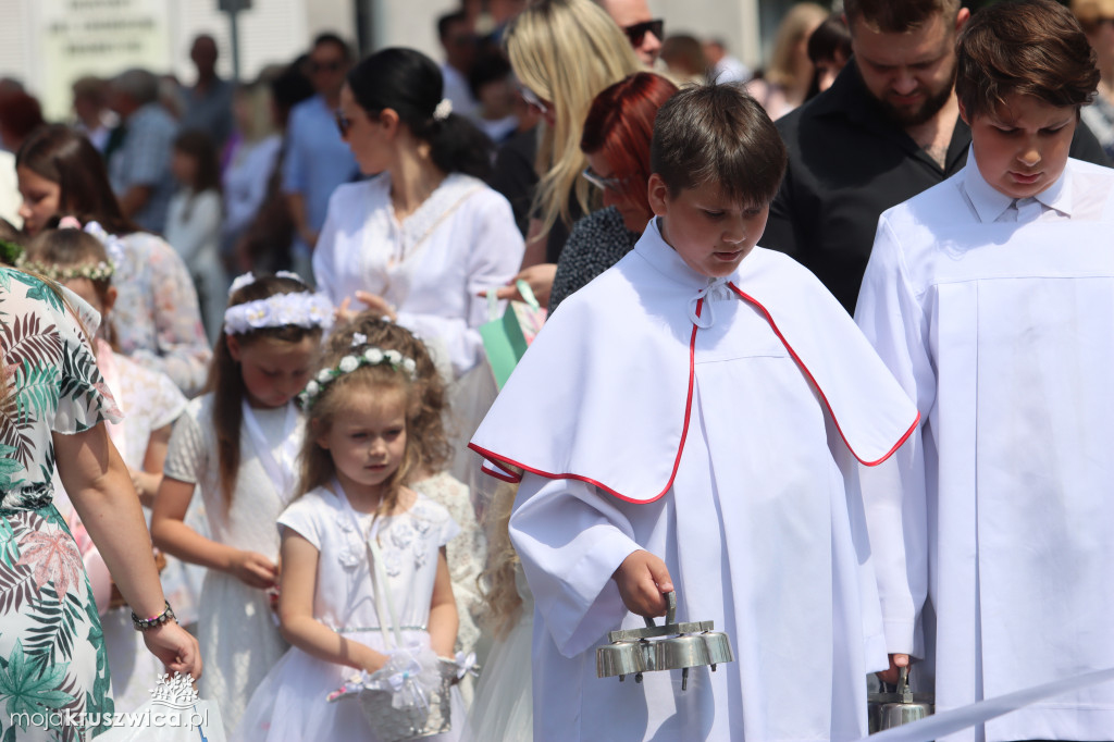 Procesja Bożego Ciała w parafii św. Teresy od Dzieciątka Jezus