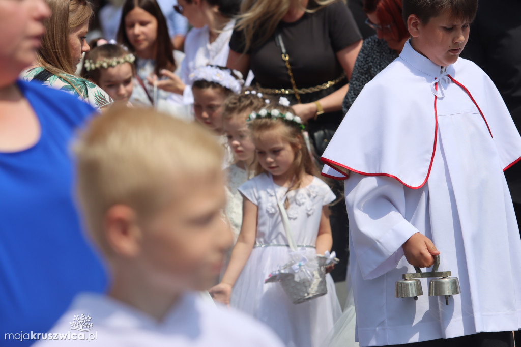 Procesja Bożego Ciała w parafii św. Teresy od Dzieciątka Jezus