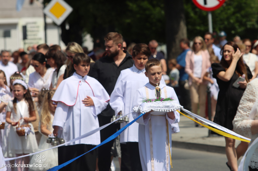 Procesja Bożego Ciała w parafii św. Teresy od Dzieciątka Jezus