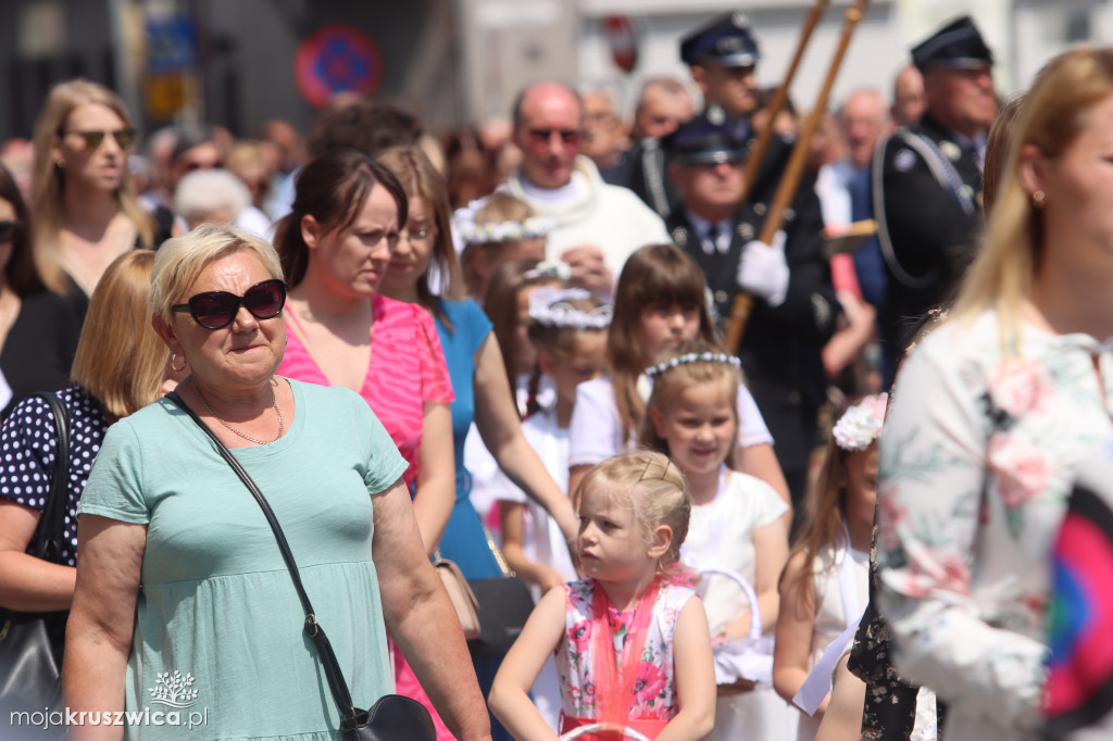 Procesja Bożego Ciała w parafii św. Teresy od Dzieciątka Jezus