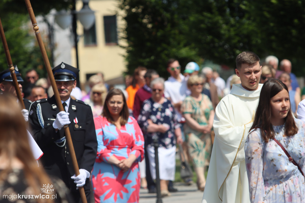 Procesja Bożego Ciała w parafii św. Teresy od Dzieciątka Jezus