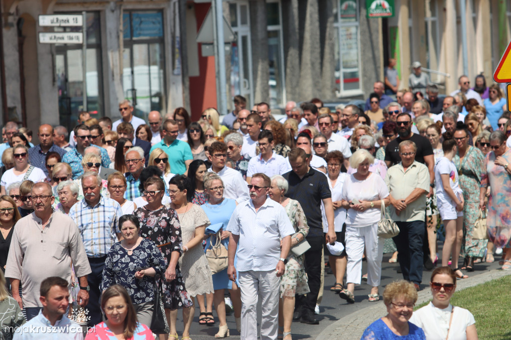 Procesja Bożego Ciała w parafii św. Teresy od Dzieciątka Jezus
