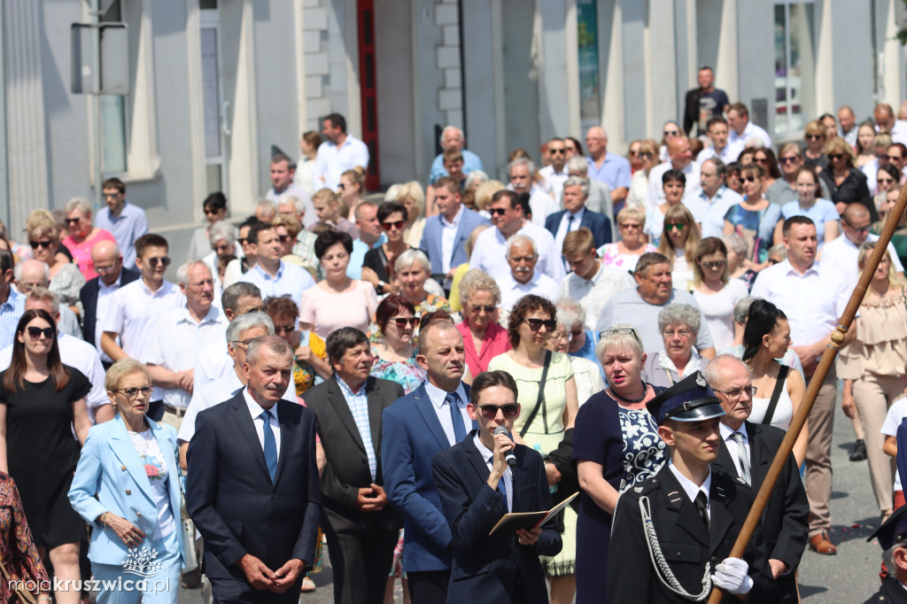 Procesja Bożego Ciała w parafii św. Teresy od Dzieciątka Jezus
