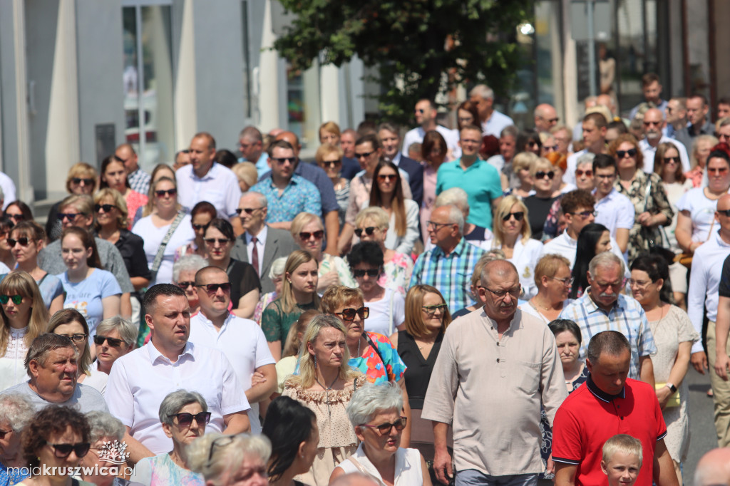 Procesja Bożego Ciała w parafii św. Teresy od Dzieciątka Jezus
