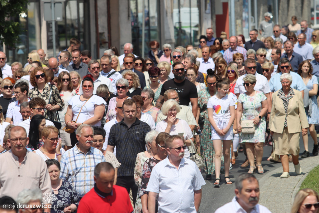 Procesja Bożego Ciała w parafii św. Teresy od Dzieciątka Jezus