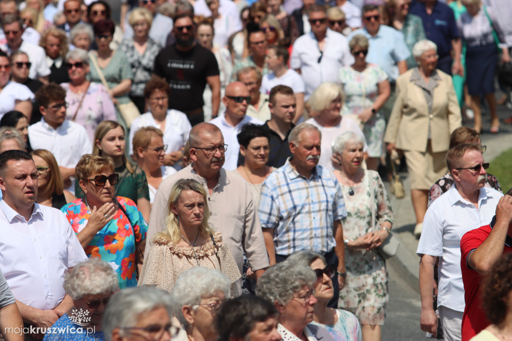 Procesja Bożego Ciała w parafii św. Teresy od Dzieciątka Jezus