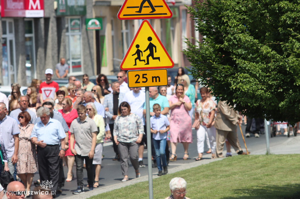 Procesja Bożego Ciała w parafii św. Teresy od Dzieciątka Jezus