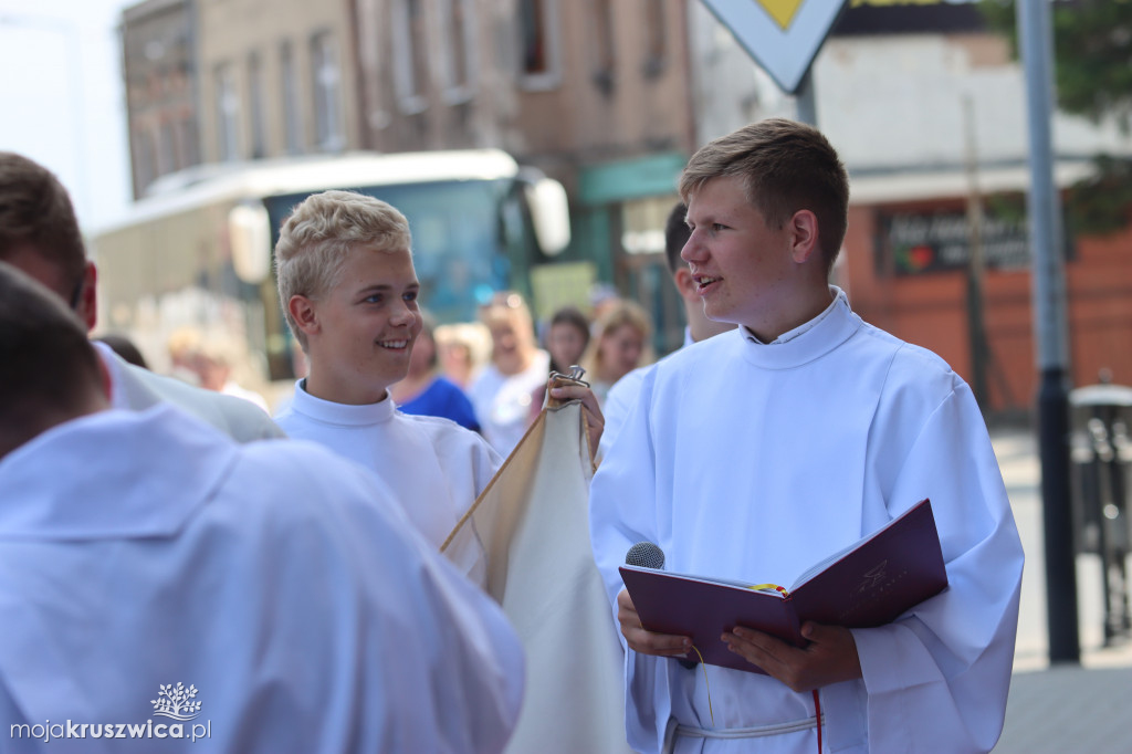 Procesja Bożego Ciała w parafii św. Teresy od Dzieciątka Jezus