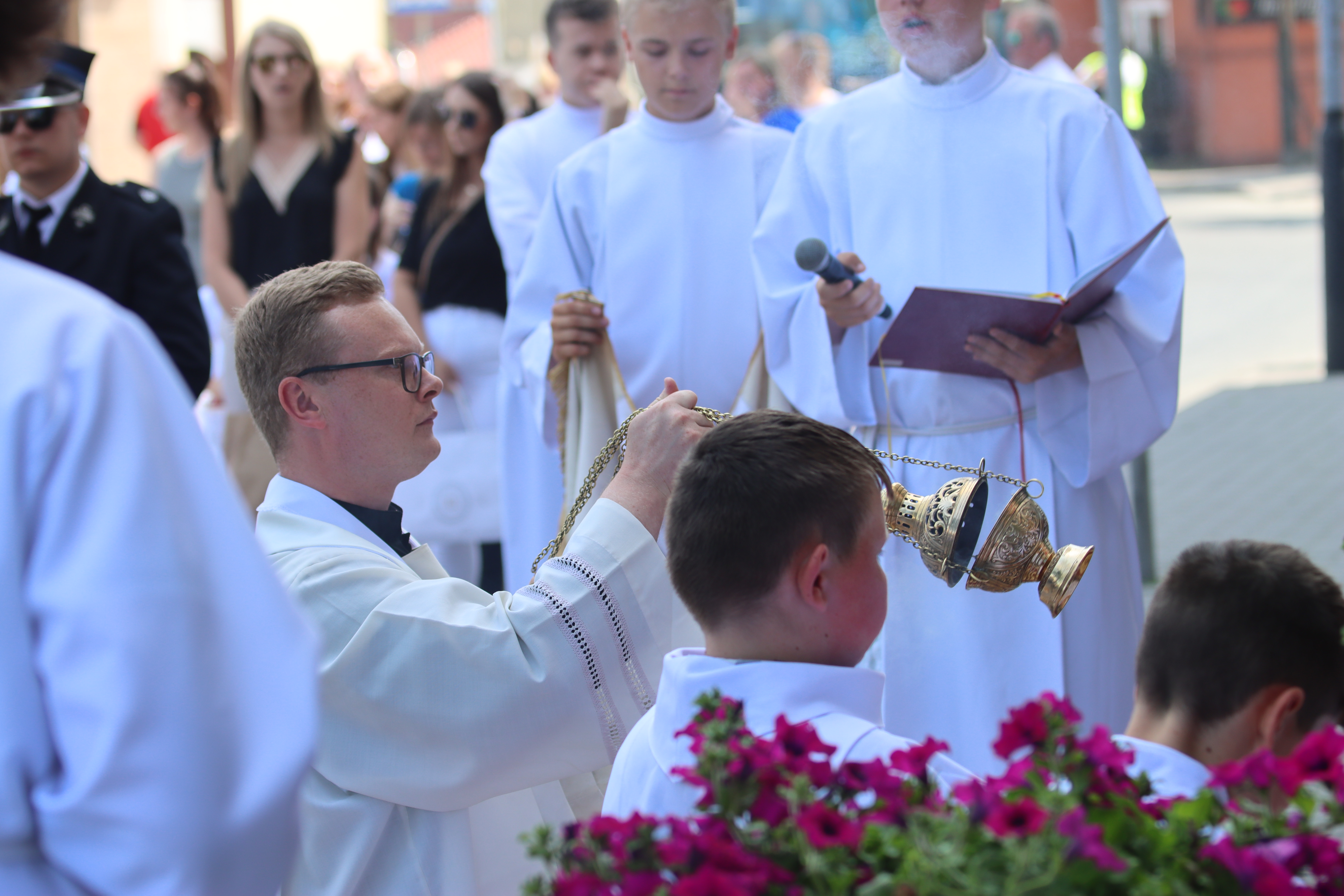 Procesja Bożego Ciała w parafii św. Teresy od Dzieciątka Jezus