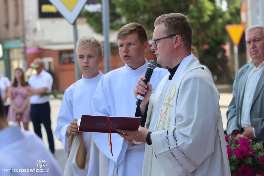 Procesja Bożego Ciała w parafii św. Teresy od Dzieciątka Jezus