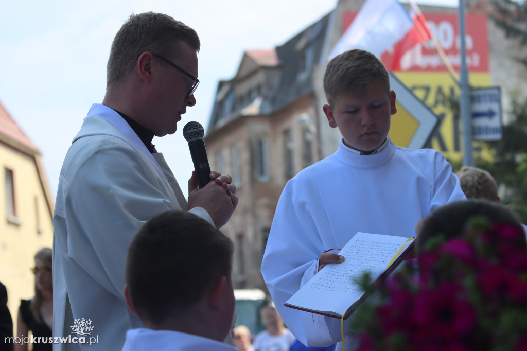 Procesja Bożego Ciała w parafii św. Teresy od Dzieciątka Jezus