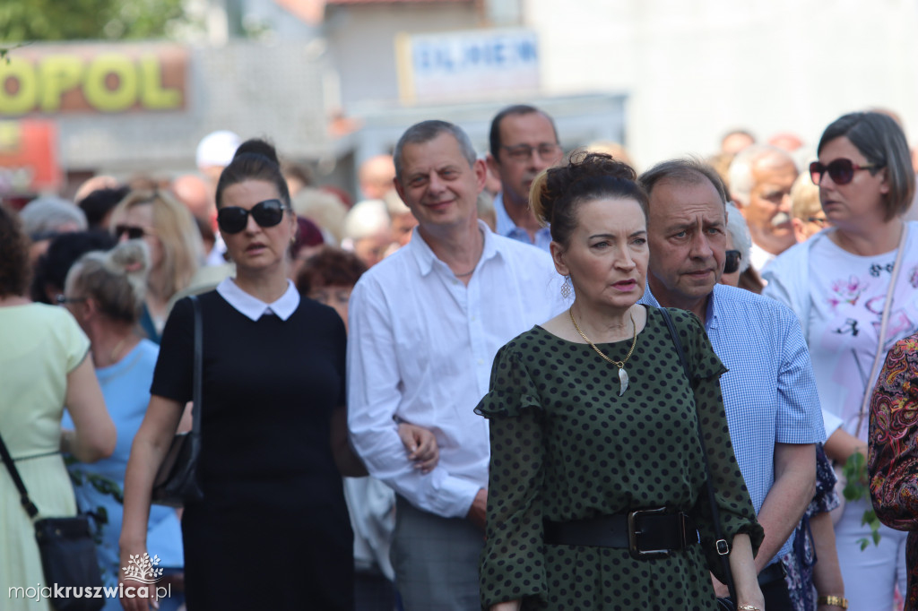 Procesja Bożego Ciała w parafii św. Teresy od Dzieciątka Jezus