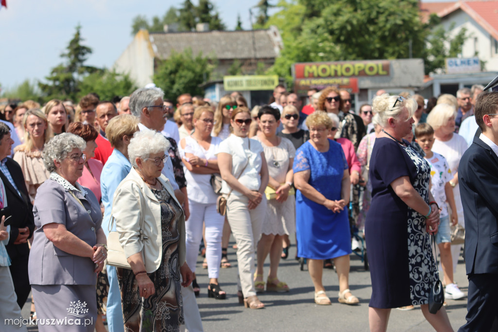 Procesja Bożego Ciała w parafii św. Teresy od Dzieciątka Jezus