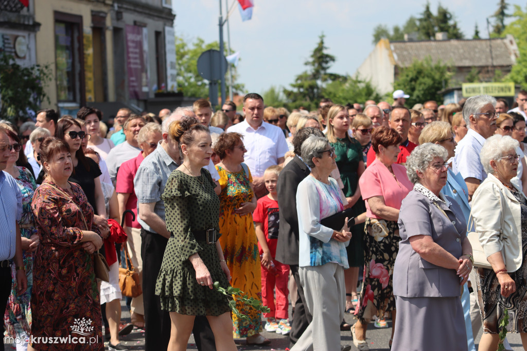 Procesja Bożego Ciała w parafii św. Teresy od Dzieciątka Jezus