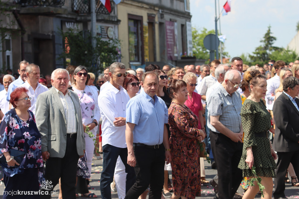 Procesja Bożego Ciała w parafii św. Teresy od Dzieciątka Jezus