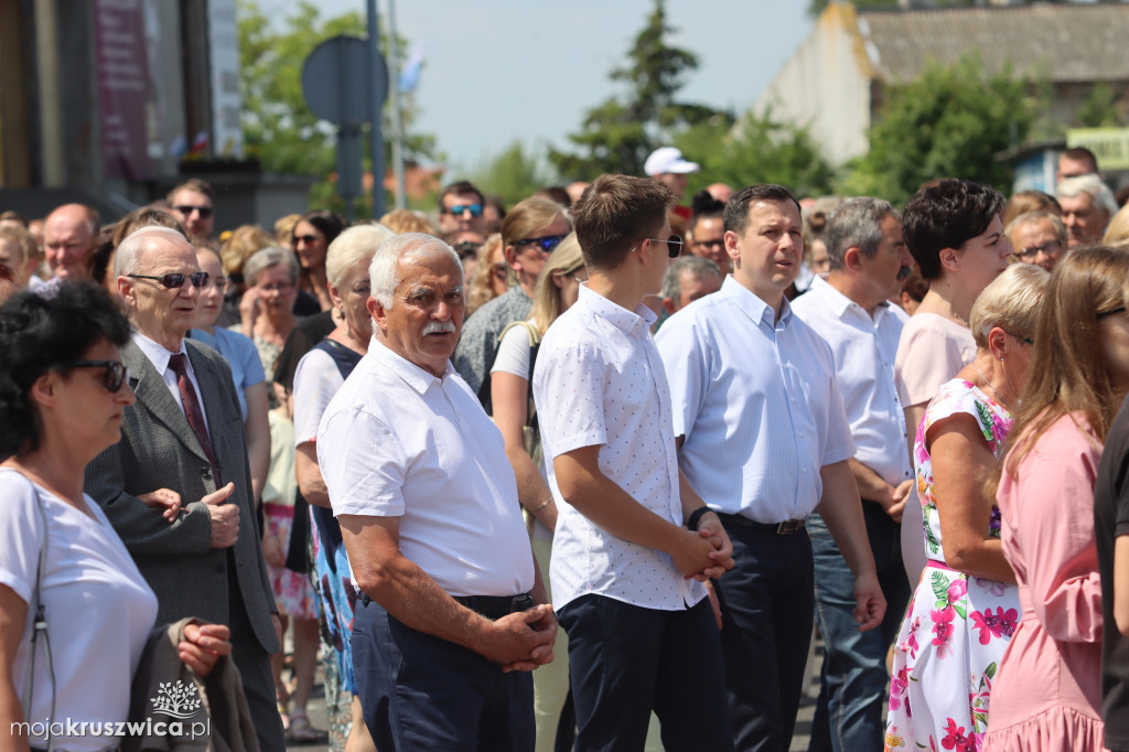 Procesja Bożego Ciała w parafii św. Teresy od Dzieciątka Jezus