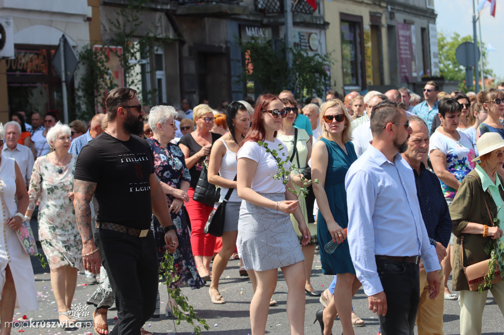 Procesja Bożego Ciała w parafii św. Teresy od Dzieciątka Jezus