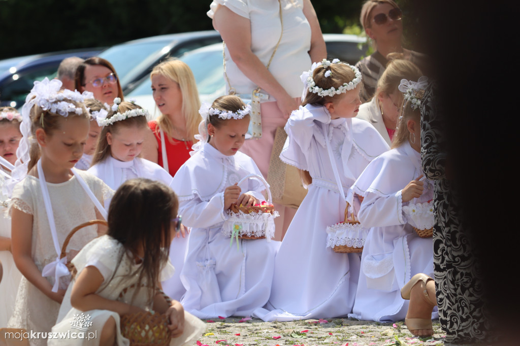 Procesja Bożego Ciała w kruszwickiej kolegiacie