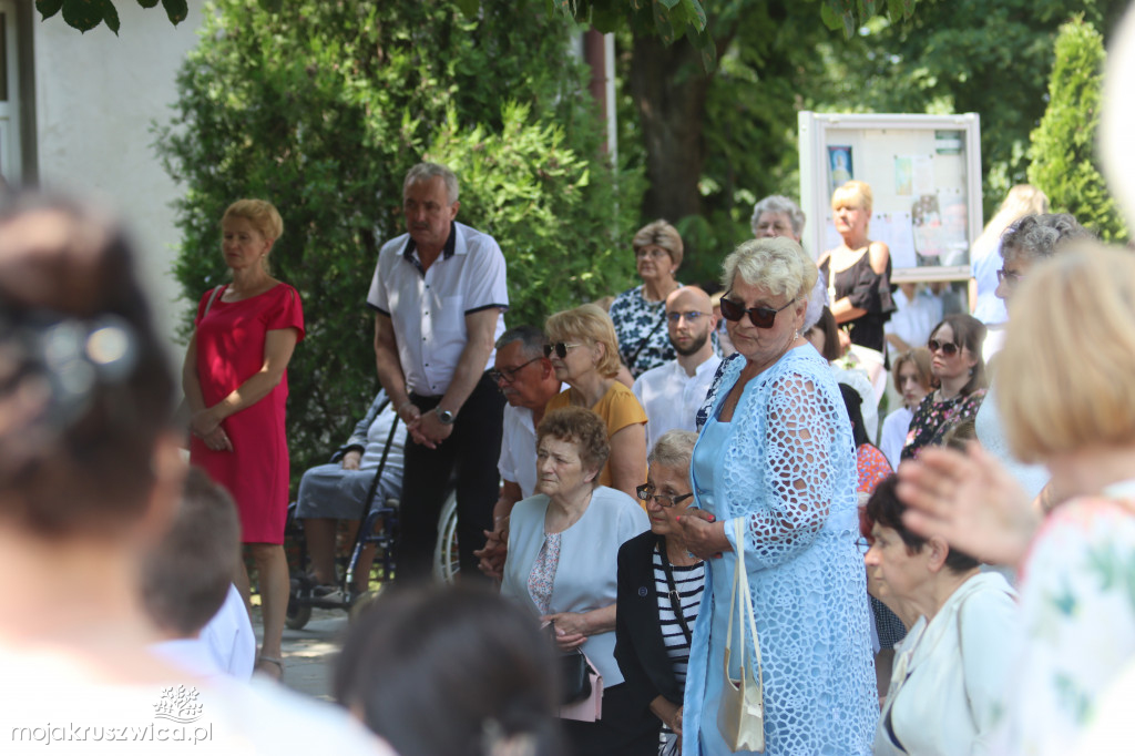 Procesja Bożego Ciała w kruszwickiej kolegiacie