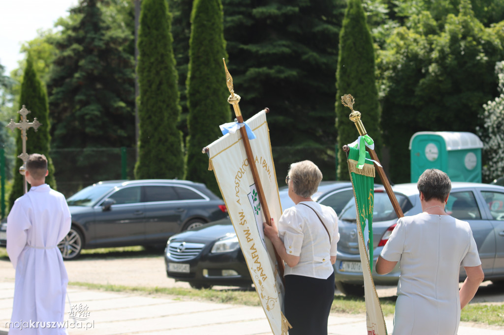 Procesja Bożego Ciała w kruszwickiej kolegiacie