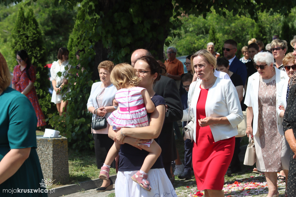 Procesja Bożego Ciała w kruszwickiej kolegiacie