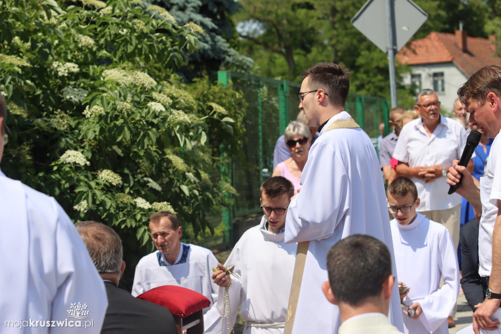 Procesja Bożego Ciała w kruszwickiej kolegiacie