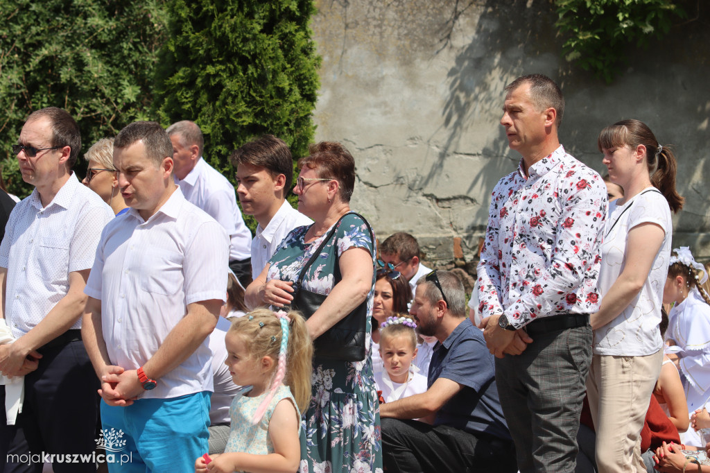 Procesja Bożego Ciała w kruszwickiej kolegiacie