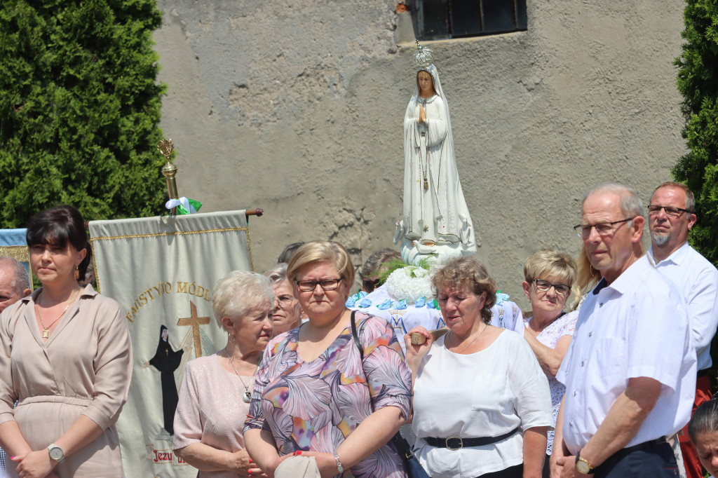 Procesja Bożego Ciała w kruszwickiej kolegiacie