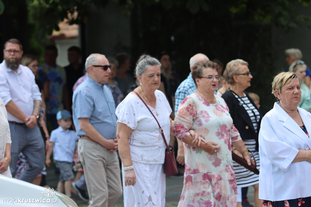 Procesja Bożego Ciała w kruszwickiej kolegiacie