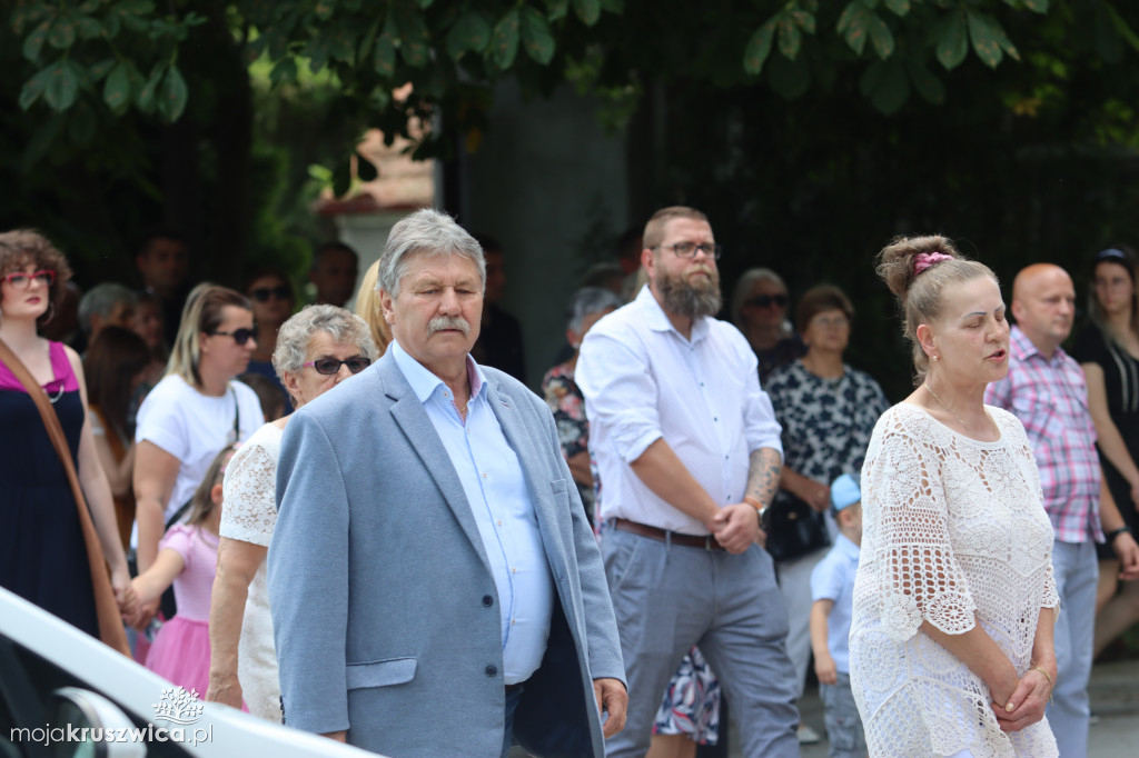 Procesja Bożego Ciała w kruszwickiej kolegiacie