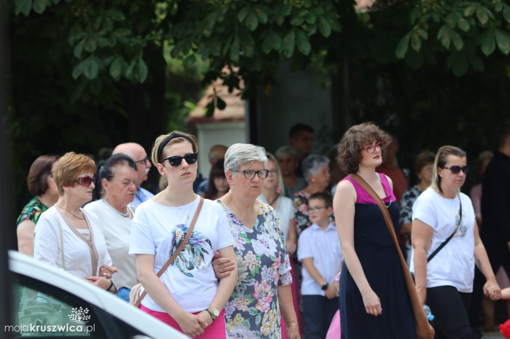 Procesja Bożego Ciała w kruszwickiej kolegiacie