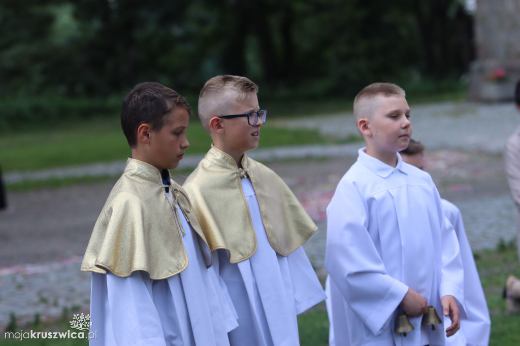 Procesja Bożego Ciała w kruszwickiej kolegiacie