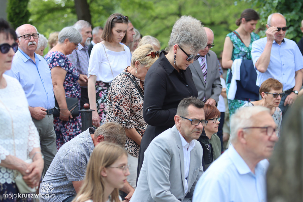 Procesja Bożego Ciała w kruszwickiej kolegiacie