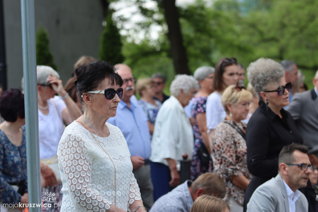 Procesja Bożego Ciała w kruszwickiej kolegiacie