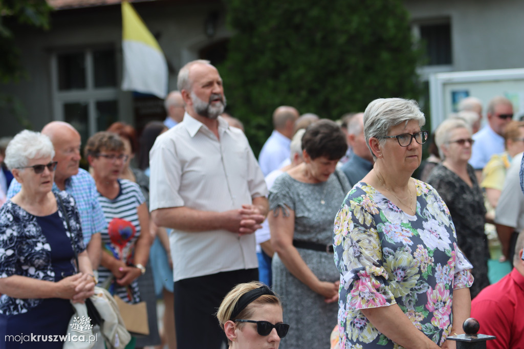 Procesja Bożego Ciała w kruszwickiej kolegiacie