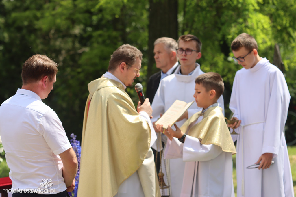 Procesja Bożego Ciała w kruszwickiej kolegiacie