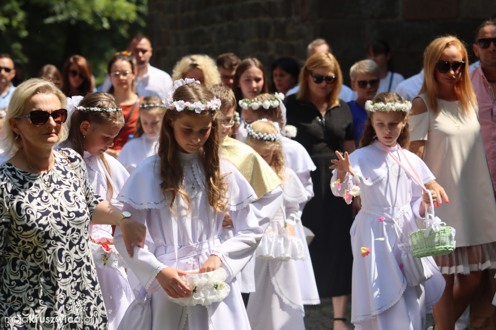 Procesja Bożego Ciała w kruszwickiej kolegiacie